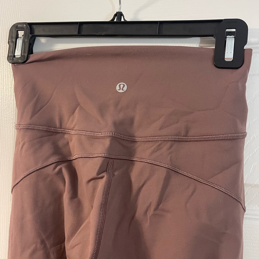 Lululemon In Movement leggings - mauve